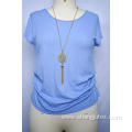 knit top with chain for women